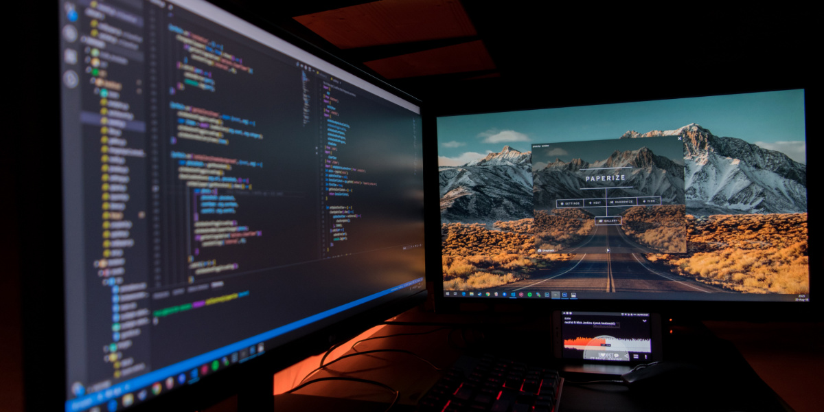 Home security camera mounted on exterior wall